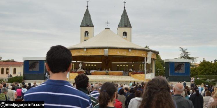 Hodočasnici u Međugorju, listopad 2015.