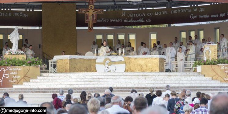 Proslava blagdana Rođenja Blažene Djevice Marije u Međugorju