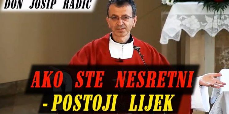 AKO STE NESRETNI - POSTOJI LIJEK