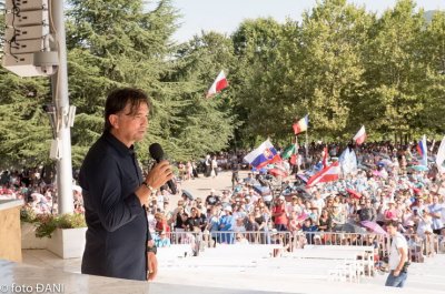 ZLATKO DALIĆ NA MLADIFESTU MEĐUGORJE  &#039;To nam daje nadu u hrvatski narod&#039;