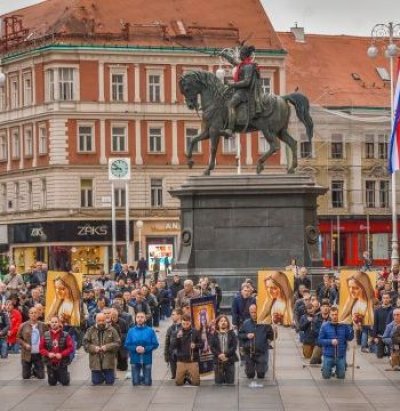 Ove subote muškarci nastavljaju moliti krunicu diljem Hrvatske