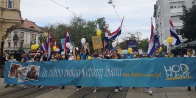 Prvi ovogodišnji Hod za život održat će se u subotu u Osijeku
