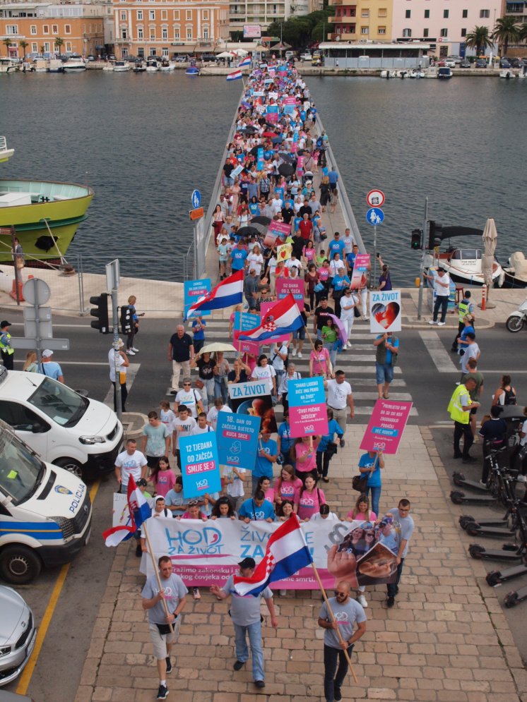 Hod za život u Kninu i Zadru održava se u subotu, 1. lipnja: Podržite zaštitu života