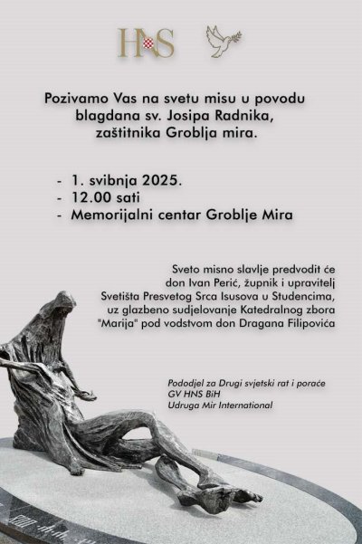BLAGDAN SV. JOSIPA RADNIKA NA GROBLJU MIRA NA BILIMA