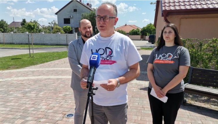 Hod za život u subotu u Vinkovcima