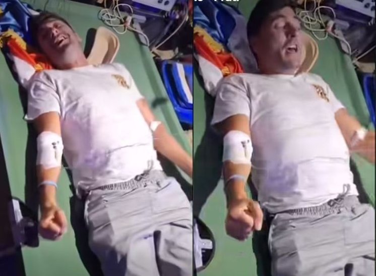 OVO JE HIT Mladić neumorno pjeva na Thompsonovom koncertu unatoč tome što prima infuziju