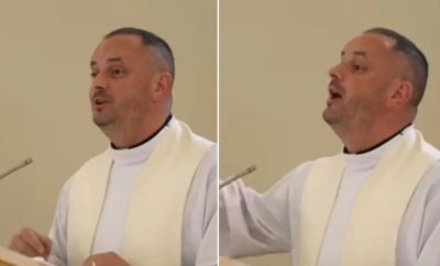 Svećenik usred vjenčanja zapjevao hrvatski megahit: &#039;Fantastično, naježila sam se&#039;