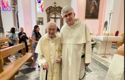 Dominikanac fr. Drago Kolimbatović slavi 100. rođendan
