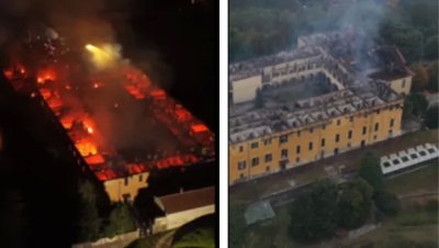 Vatra progutala 400 godina star samostan Bernaga, 21 sestra evakuirana