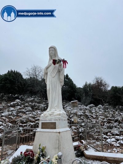 Predivni snježni prizori s Brda Ukazanja