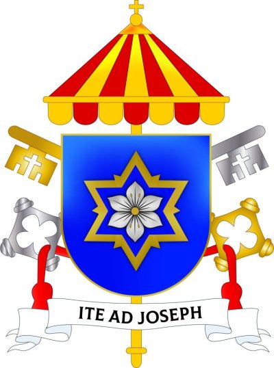 Grb Manje bazilike i Nacionalnog svetišta svetog Josipa u Karlovcu