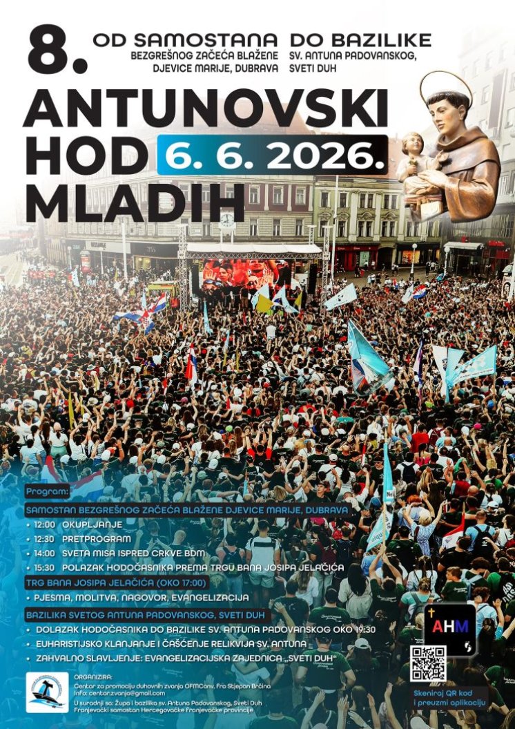 NAJAVA Saznajte što donosi 8. Antunovski hod mladih!