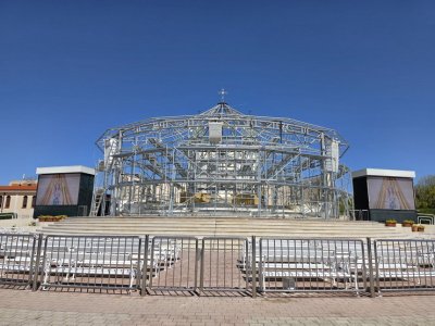 RADOVI NA VANJSKOM OLTARU MEĐUGORSKE CRKVE