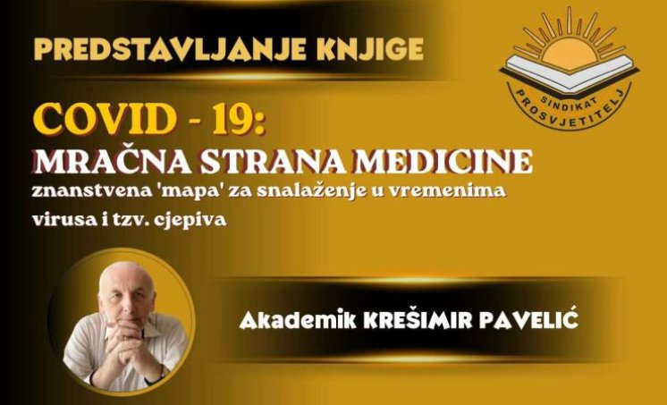 PREDSTAVLJANJE KNJIGE AKADEMIKA KREŠIMIRA PAVELIĆA U MEĐUGORJU: &ldquo;Mračna strana medicine&rdquo; otvara važna pitanja našeg vremena