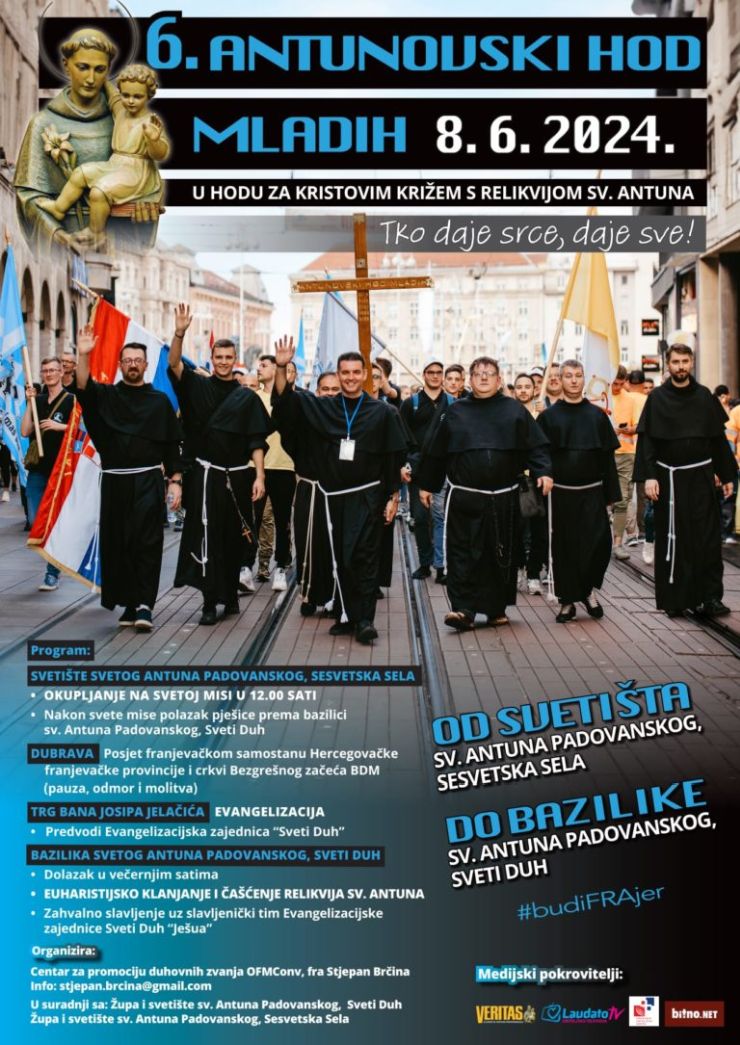 antunovski hod mladih poster