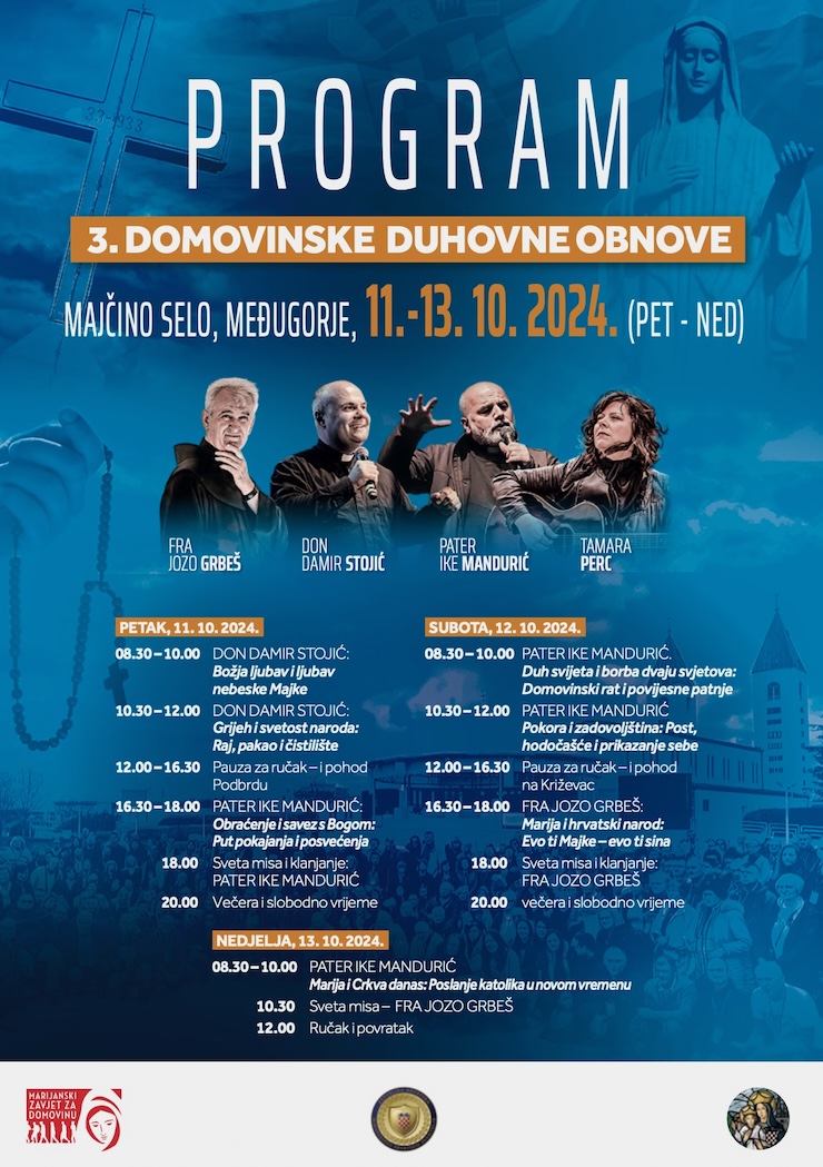 domovinsk duhovna obnova medugorje 2024